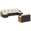 vidaXL Patio Sofa Set PE Rattan Set UV-resistant materials