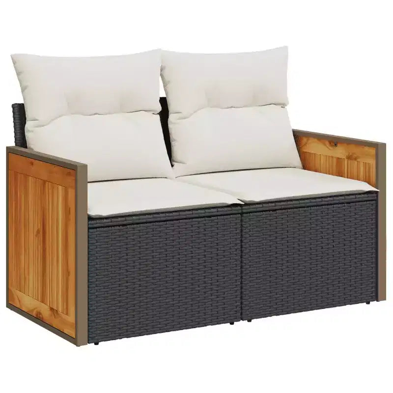 vidaXL Patio Sofa Set PE Rattan Set UV-resistant materials