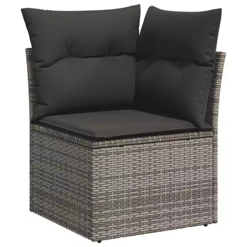 vidaXL Garden Sofa Set PE Rattan 9 Piece Set
