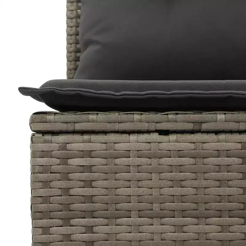 vidaXL Garden Sofa Set PE Rattan 9 Piece Set