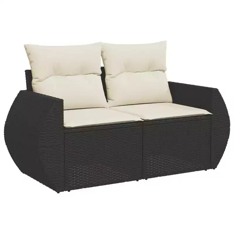 vidaXL Garden Sofa Set PE Rattan 9 Piece Set