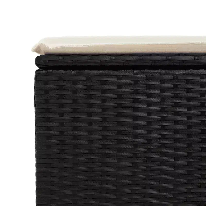 vidaXL Outdoor Sofa Set with Cushions Poly Rattan Furniture
