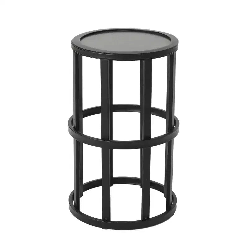 Christopher Knight Home Isabelle Modern Metal Patio Seating Set with Rocking Chairs and Ceramic Tabletop