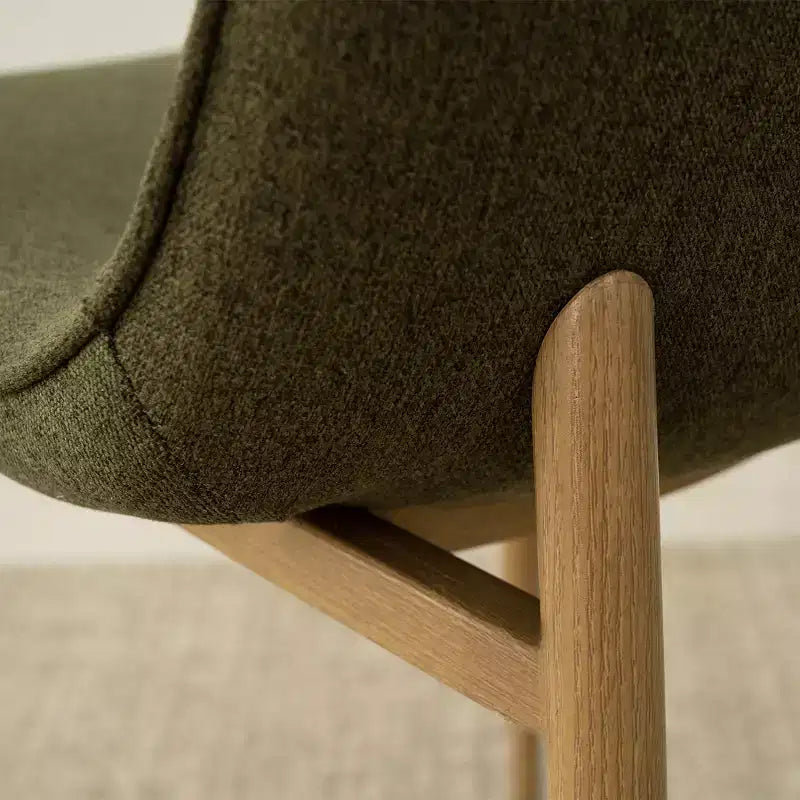 Ensemble de salle à manger rond 5 pièces, table piédestal de 39,5 po aspect bois et chaises courbées rembourrées, idéal pour les coins cuisine-Panipeachy