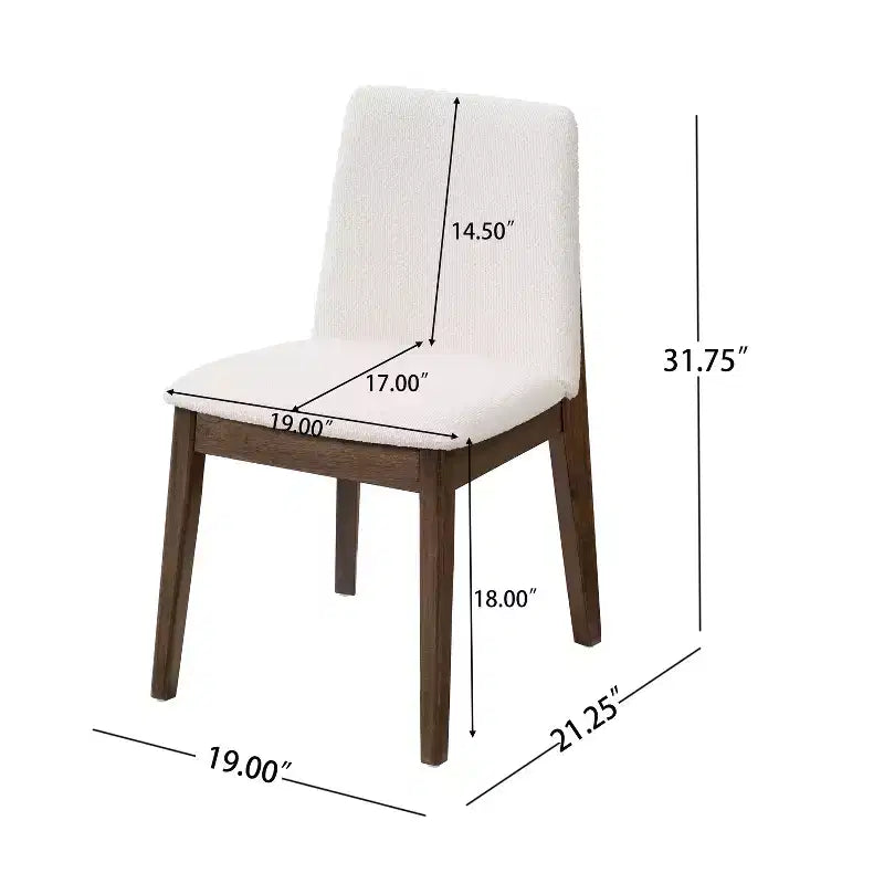 Christopher Knight Home Mireya 7 Piece Rustic Rubberwood Fabric Upholstered Dining Set