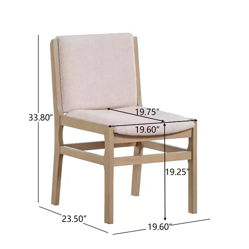 Christopher Knight Home Zephyr 3 Piece Contemporary Rubberwood Upholstered Dining Set