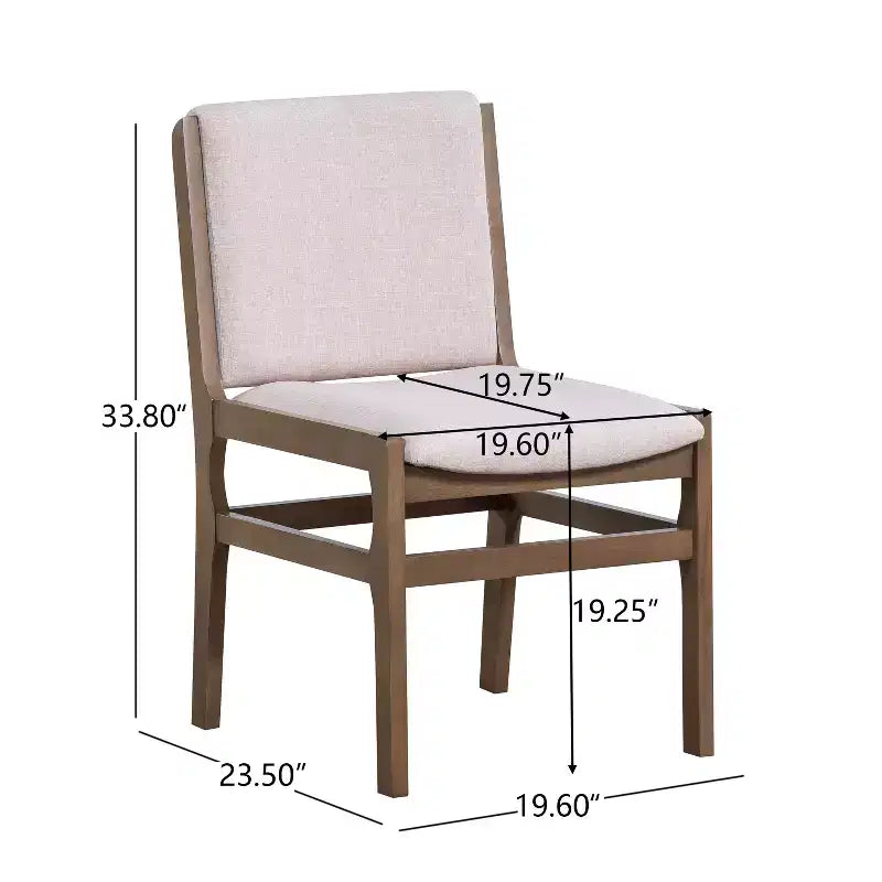 Christopher Knight Home Zephyr 3 Piece Contemporary Rubberwood Upholstered Dining Set
