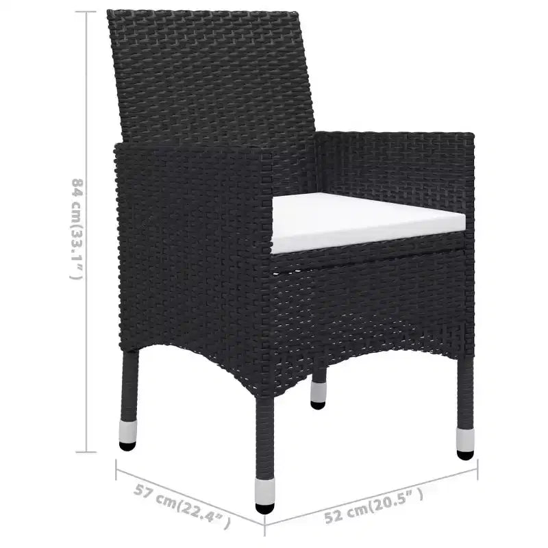 vidaXL Bureau Bois d'acacia massif Moyen Durable Ensemble de salle à manger de jardin