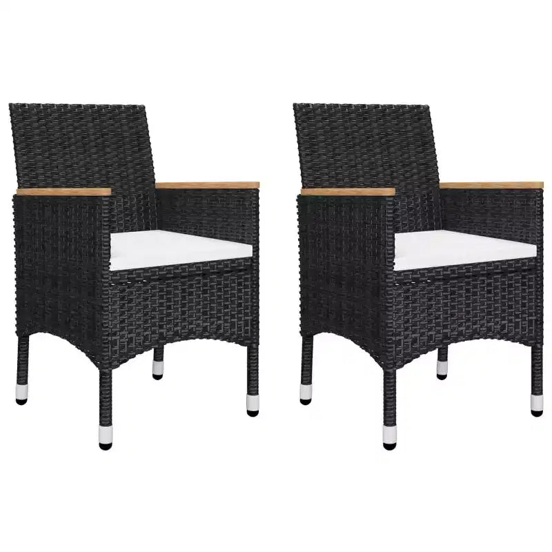vidaXL Bureau Bois d'acacia massif Moyen Durable Ensemble de salle à manger de jardin
