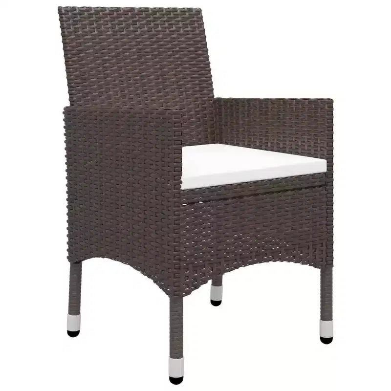vidaXL Bureau Bois d'acacia massif Moyen Durable Ensemble de salle à manger de jardin