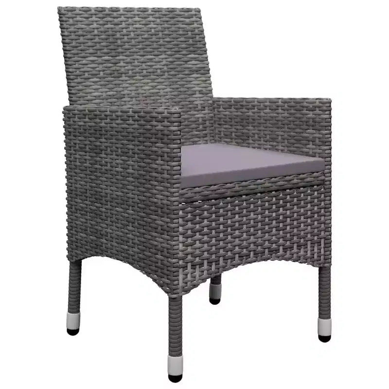 vidaXL Bureau Bois d'acacia massif Moyen Durable Ensemble de salle à manger de jardin