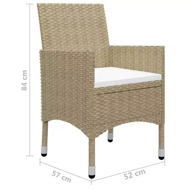 vidaXL Bureau Bois d'acacia massif Moyen Durable Ensemble de salle à manger de jardin