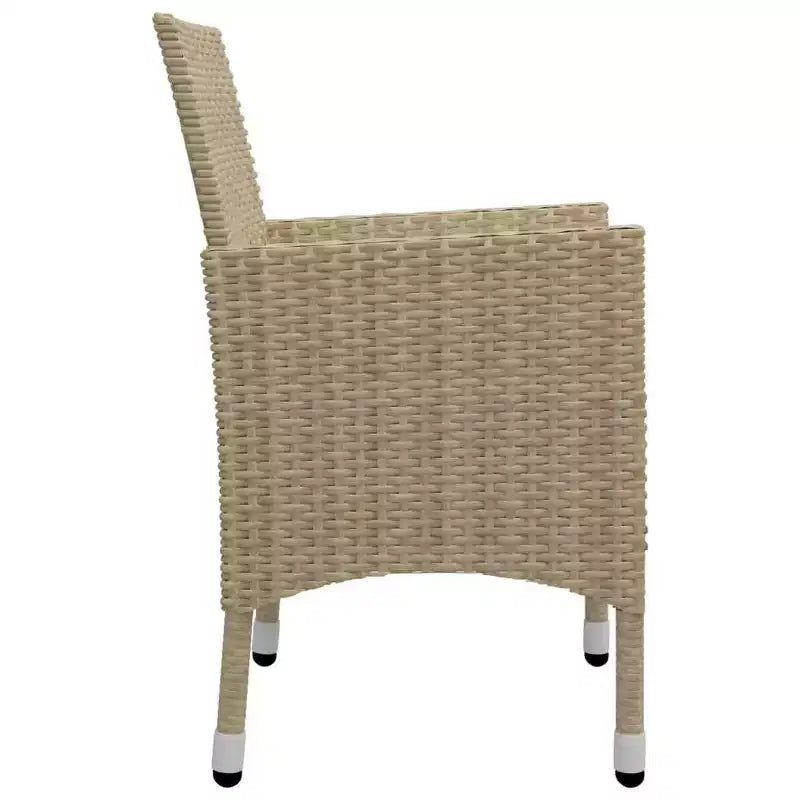 vidaXL Bureau Bois d'acacia massif Moyen Durable Ensemble de salle à manger de jardin