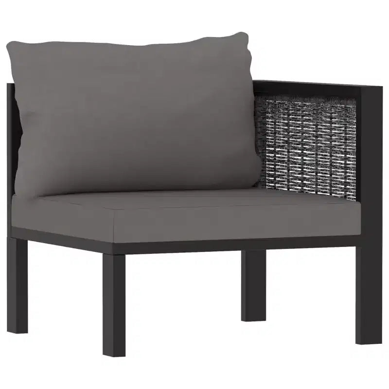 vidaXL Garden Lounge Set Anthracite, Dark gray