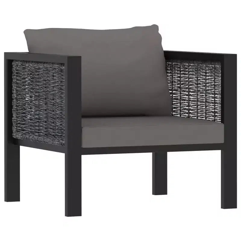 vidaXL Garden Lounge Set Anthracite, Dark gray