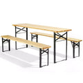 Karl Home 6 - Person Patio Dining Set with Rectangular Table