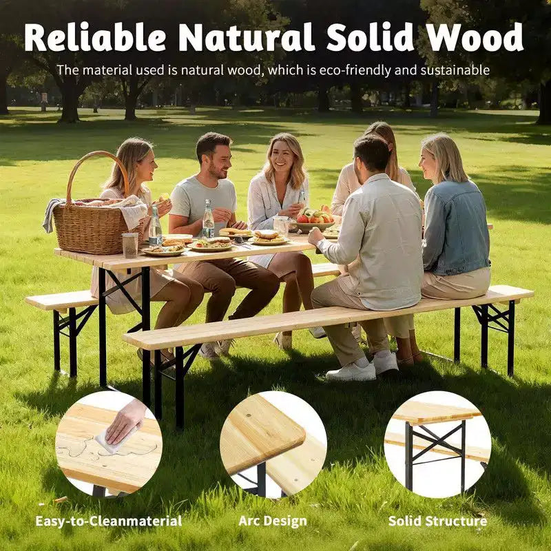 Karl Home 6 - Person Patio Dining Set with Rectangular Table