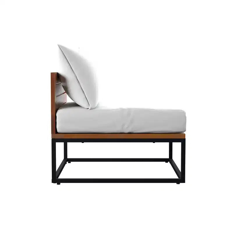 Taradale Outdoor Chair with Cushions - Set Of 3 - White - SEI