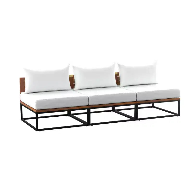 Taradale Outdoor Chair with Cushions - Set Of 3 - White - SEI