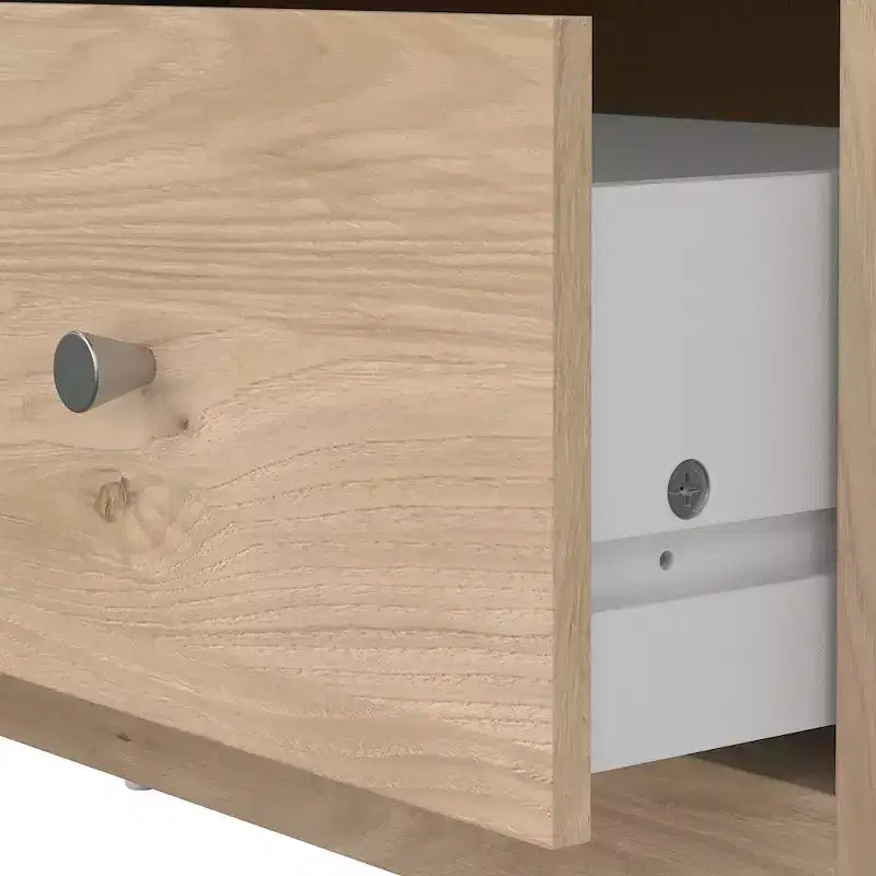 Tvilum, Portland 3-Piece Bedroom Set - 6 Drawer Double Dresser And Nightstand Set Of 2