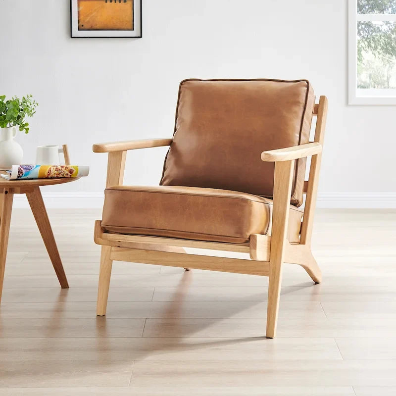 Poltrona imbottita di design