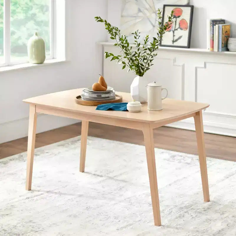 Buylateral 5pc Cadiz Mid Century Modern Dining Set Orange
