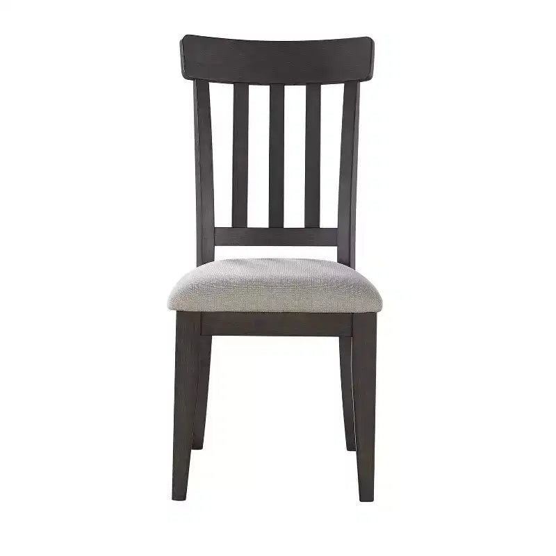9pc Napa Dining Set Dusky Cedar - Steve Silver Co.: Farmhouse Style, Double Pedestal, Upholstered Chairs
