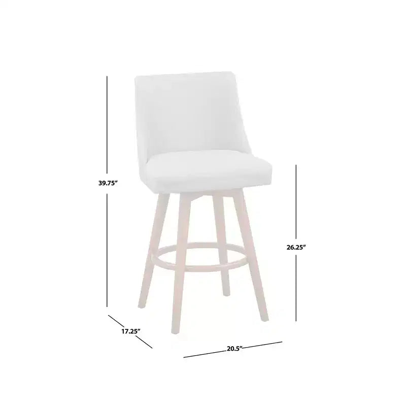 Lifestorey 3pc Derby Counter Height Dining Set Walnut/Gray: Rubberwood, Upholstered Stools, Foam Padding