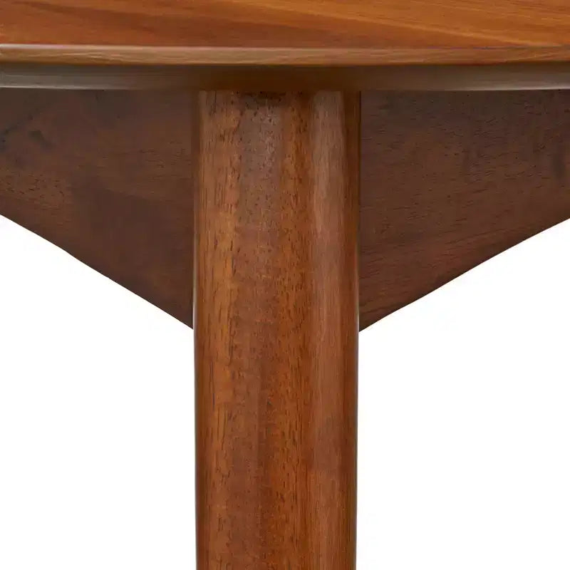 Lifestorey 3pc Derby Counter Height Dining Set Walnut/Gray: Rubberwood, Upholstered Stools, Foam Padding