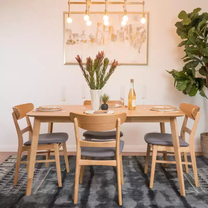5pc 60 Idalia Mid-Century Modern Dining Set - Christopher Knight Home