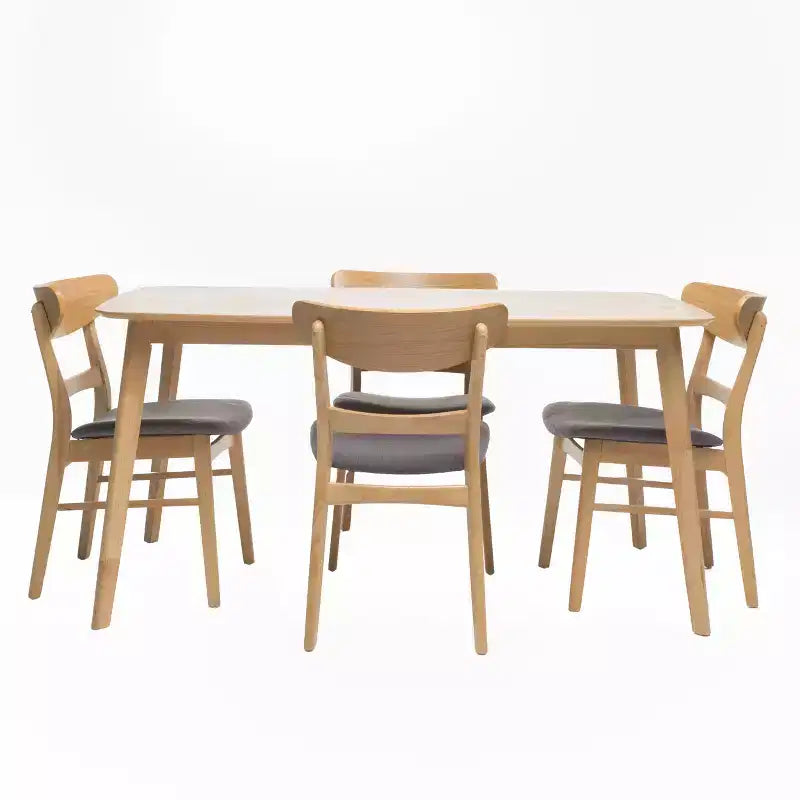 Ensemble de salle à manger 5 pièces 60" Idalia style moderne du milieu du siècle - Christopher Knight Home