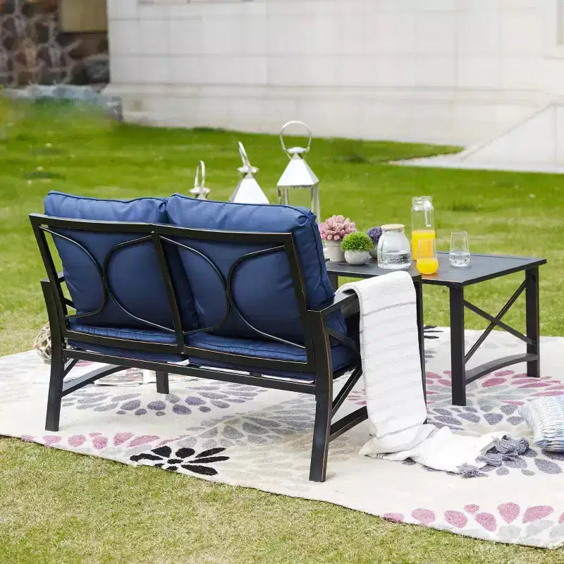 2pc Loveseat Patio Seating Set - Patio Festival