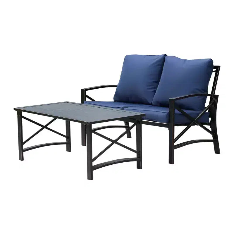2pc Loveseat Patio Seating Set - Patio Festival