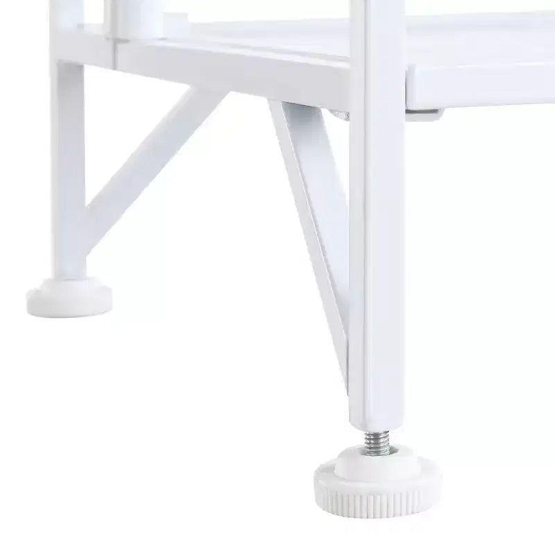 32,5" Scaffale metallico pieghevole a 3 ripiani largo