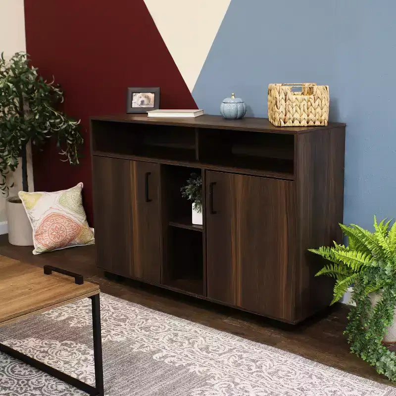 Madia per interni con ripiani - 48,5"