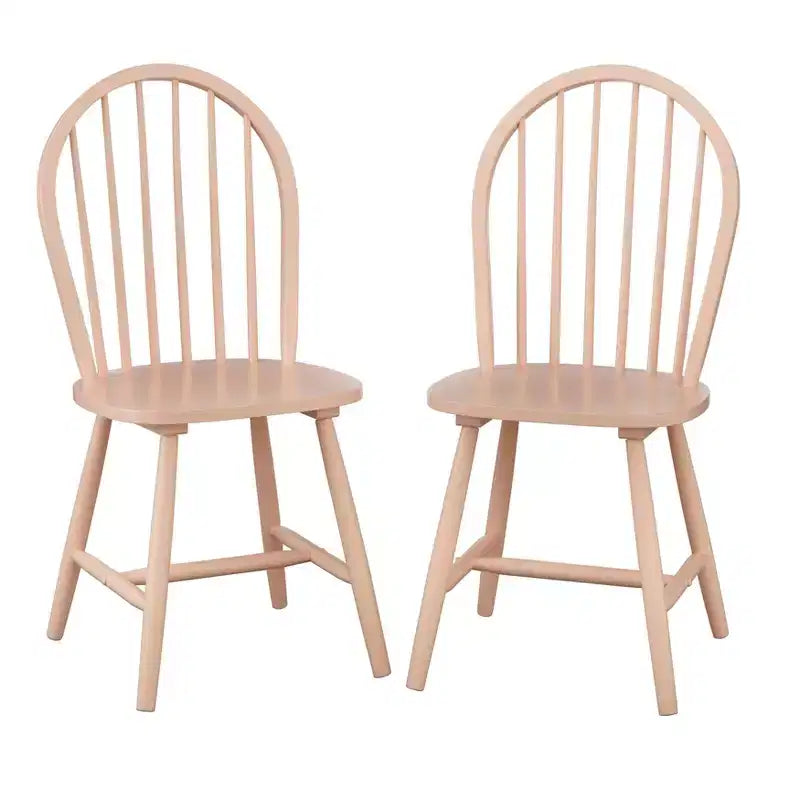 3pc Chadwick Drop Leaf Dining Set with 2 Windsor Chairs - Buylateral