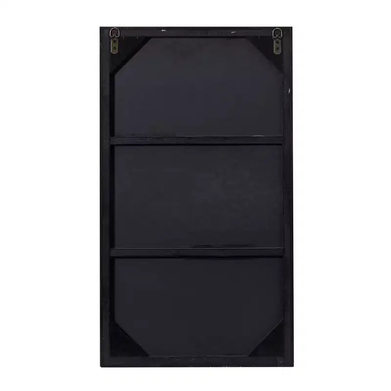 Specchio da Parete Rettangolare Moderno in Legno con Cornice Sottile Minimalista