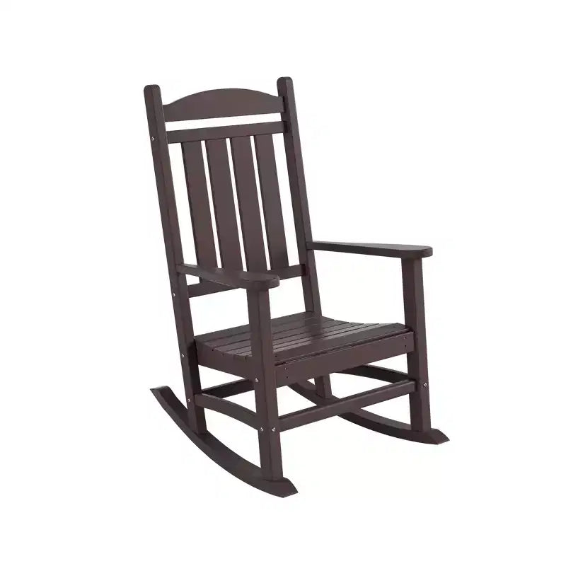 Ensemble chaise berçante de véranda classique WestinTrends 2 pièces avec table d'appoint
