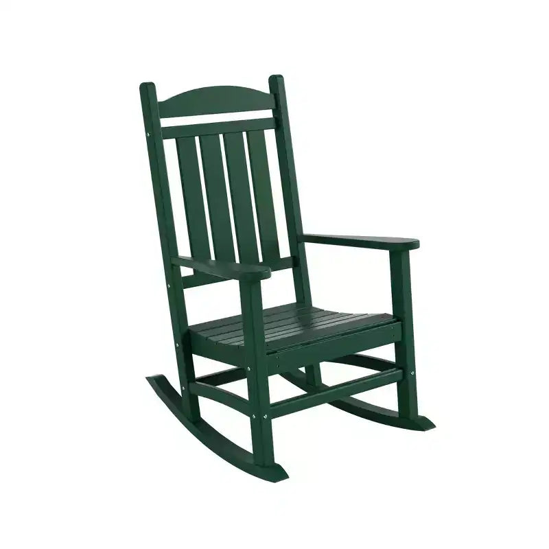 Ensemble chaise berçante de véranda classique WestinTrends 2 pièces avec table d'appoint