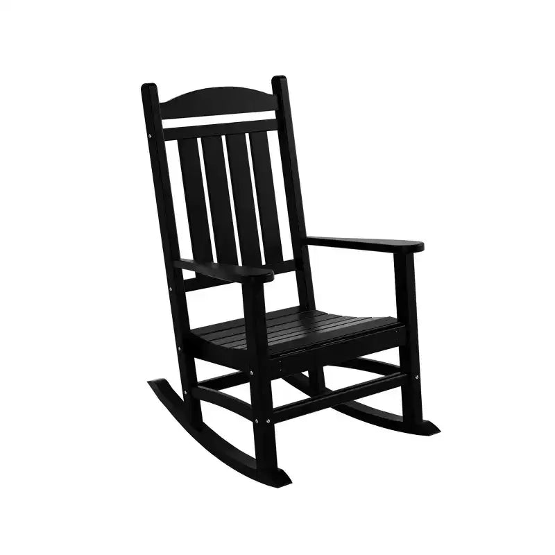 Ensemble chaise berçante de véranda classique WestinTrends 2 pièces avec table d'appoint