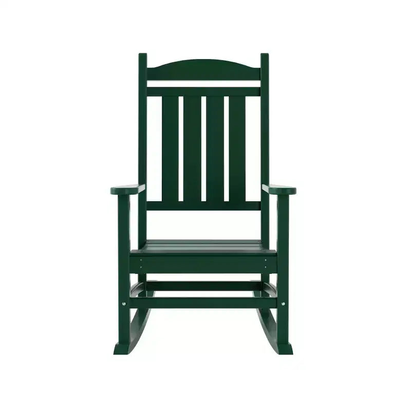 Ensemble chaise berçante de véranda classique WestinTrends 2 pièces avec table d'appoint