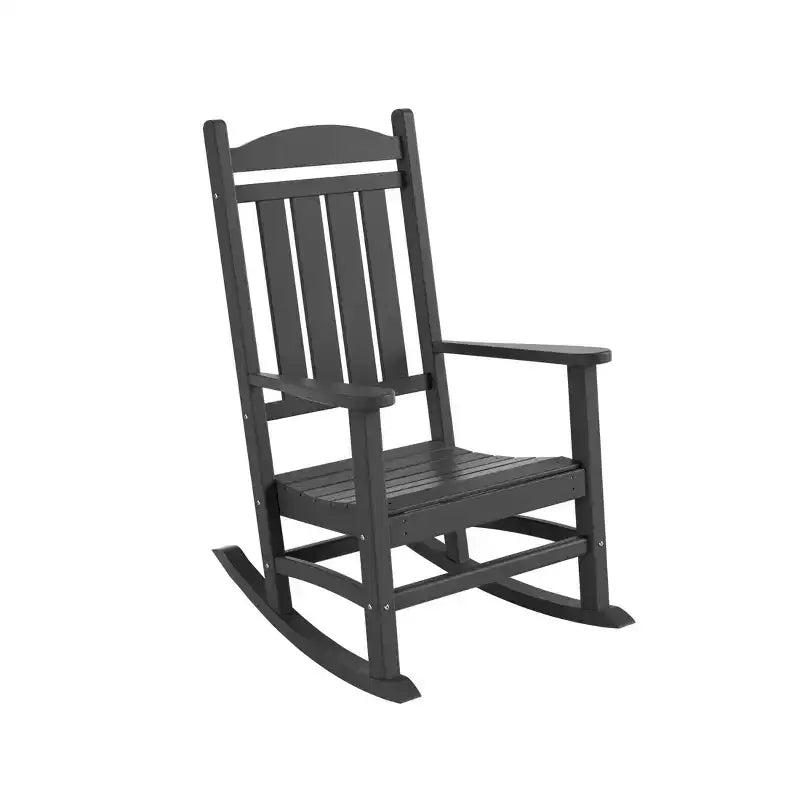 Ensemble chaise berçante de véranda classique WestinTrends 2 pièces avec table d'appoint
