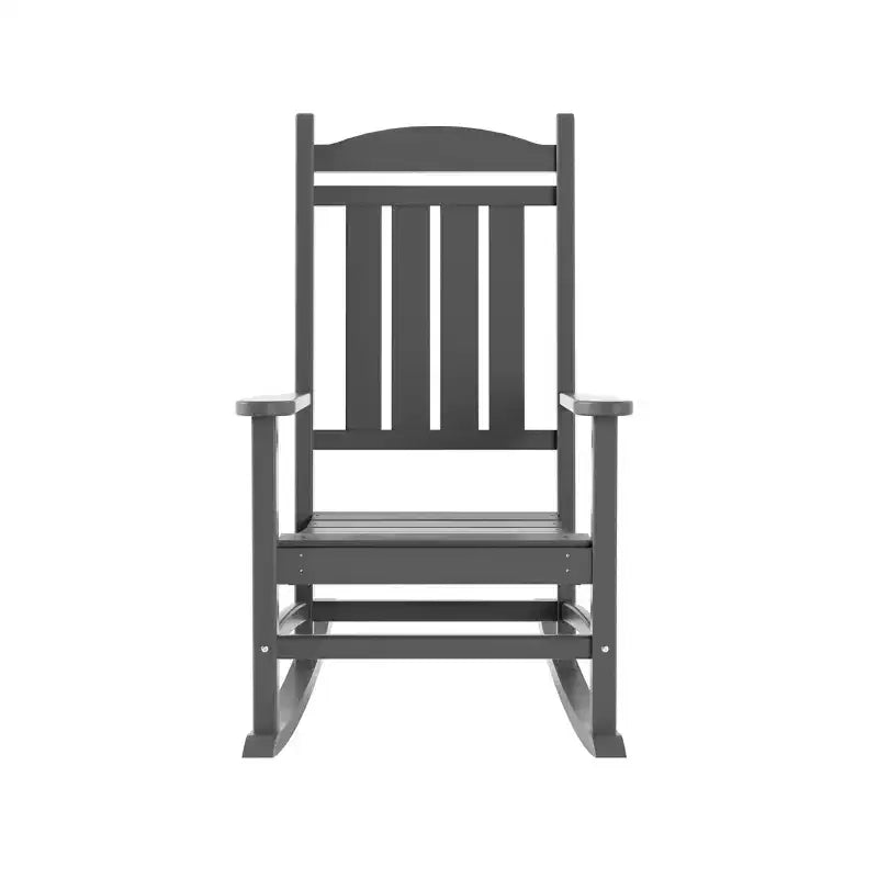 Ensemble chaise berçante de véranda classique WestinTrends 2 pièces avec table d'appoint