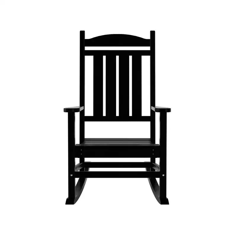 Ensemble chaise berçante de véranda classique WestinTrends 2 pièces avec table d'appoint
