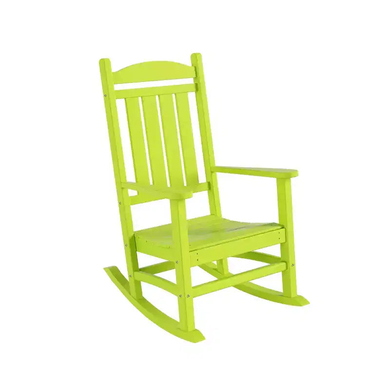 Ensemble chaise berçante de véranda classique WestinTrends 2 pièces avec table d'appoint