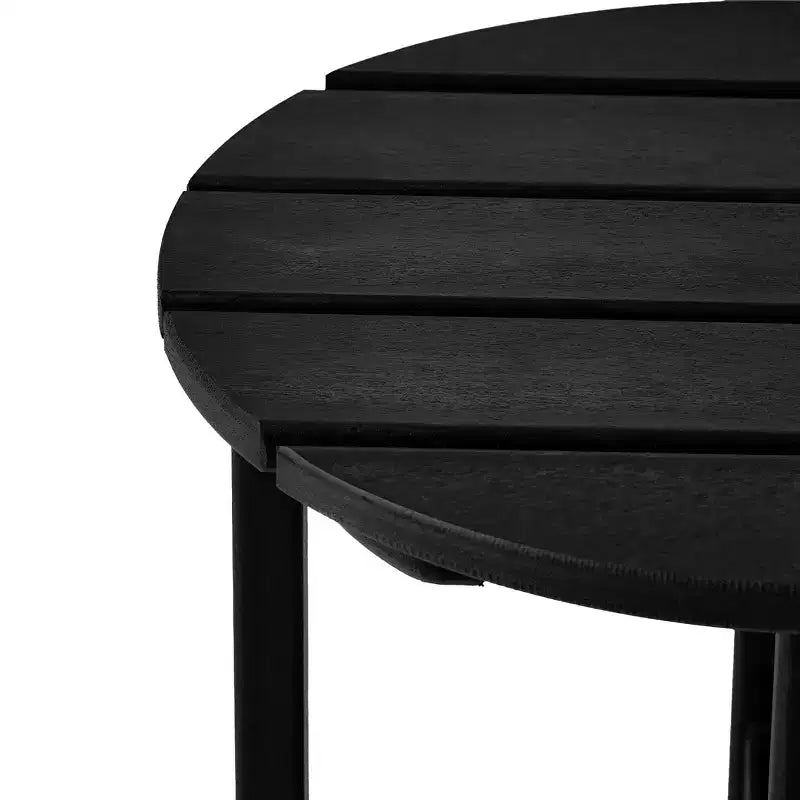 Ensemble chaise berçante de véranda classique WestinTrends 2 pièces avec table d'appoint