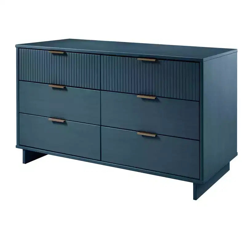 Manhattan Comfort 3pc Granville Chest with Double Dresser and Nightstand Bedroom Set