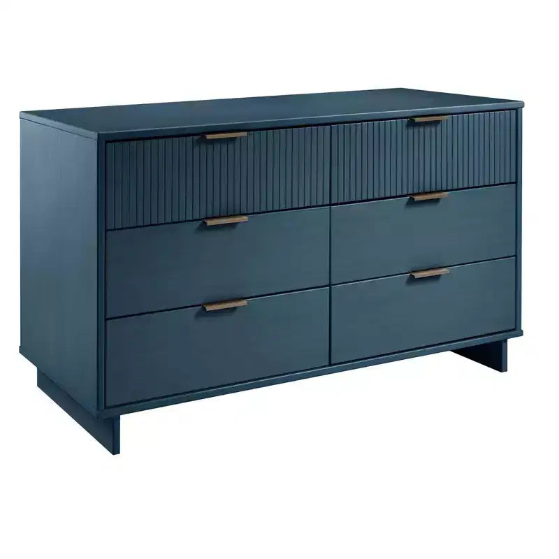 Manhattan Comfort 3pc Granville Chest with Double Dresser and Nightstand Bedroom Set