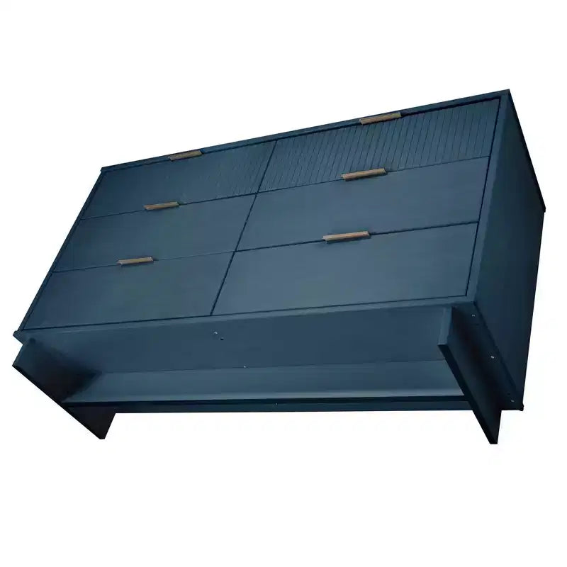 Manhattan Comfort 3pc Granville Chest with Double Dresser and Nightstand Bedroom Set