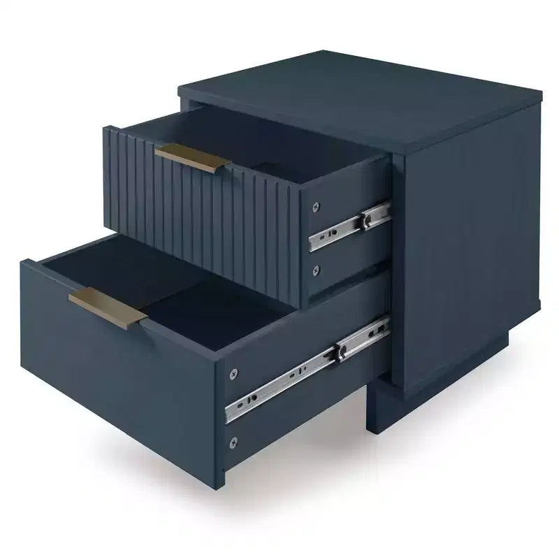 Manhattan Comfort 3pc Granville Chest with Double Dresser and Nightstand Bedroom Set